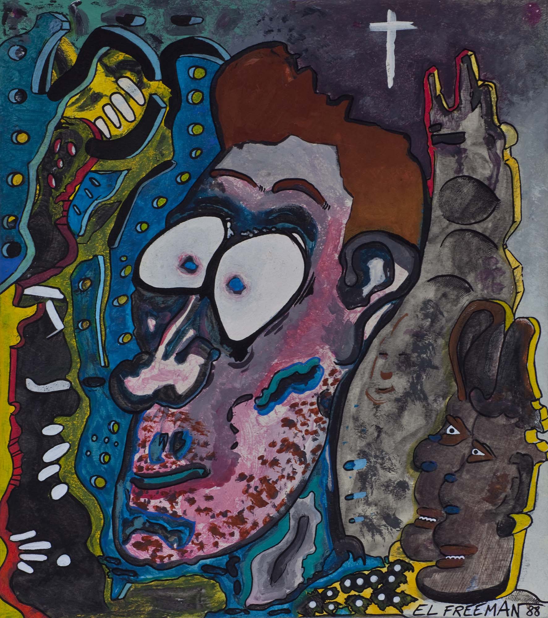 Autoretrato 86 - 1986 - 22x24 - 400 €
