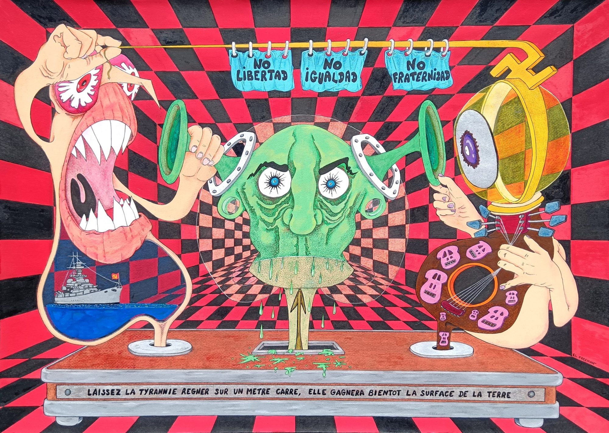 La tirania - Nueva version 2026 - 45x64 - 3000 €